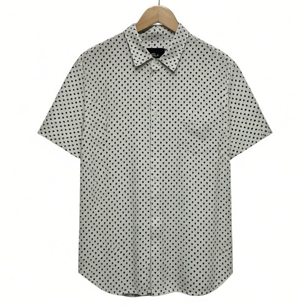 Rails Men's Carson Shirt Bleu Fluers Ditzy Floral Print Short Sleeve Size Large